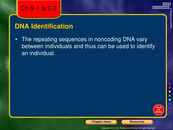 dna identification