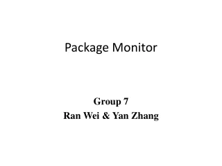 Package Monitor