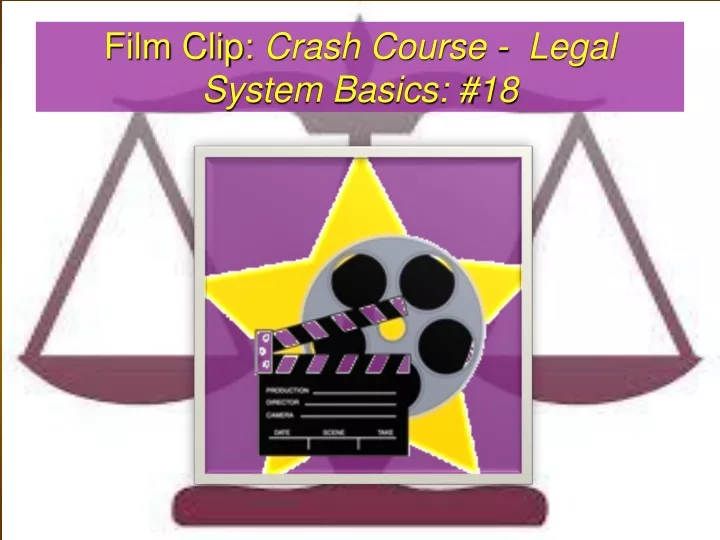 film clip crash course legal system basics 18