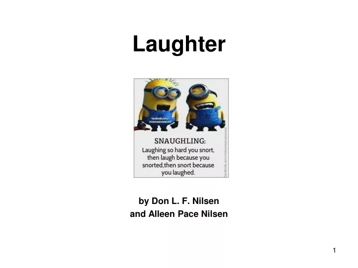 laughter