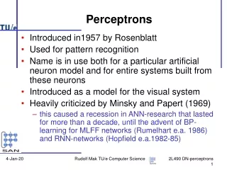 Perceptrons