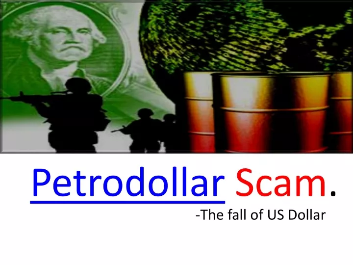 petrodollar scam