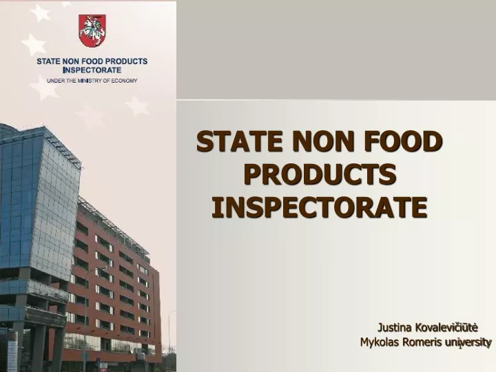 state non food products inspectorate