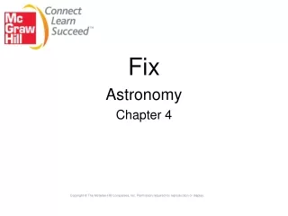 Fix  Astronomy Chapter 4