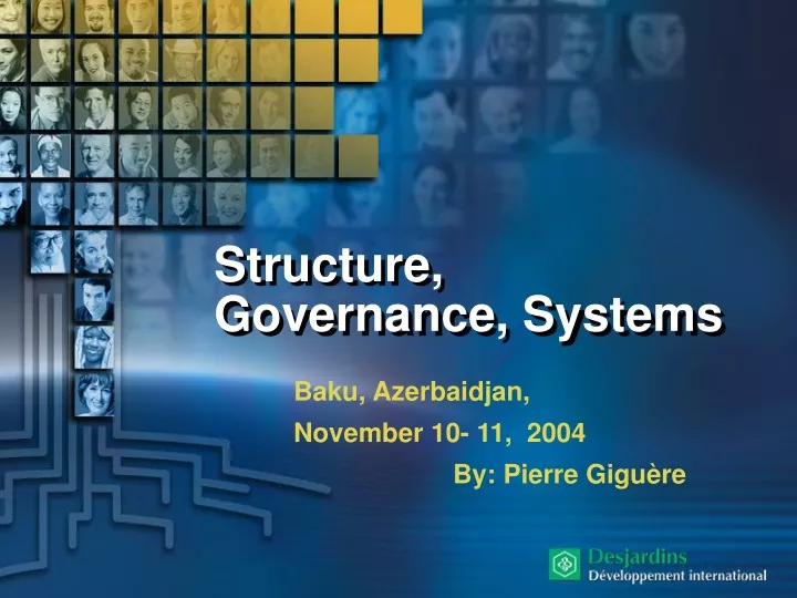 structure governance systems