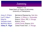 Jamming - slide 1