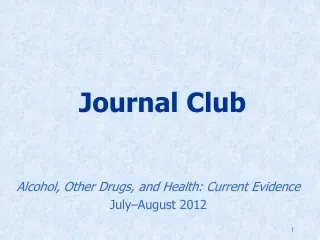 Journal Club