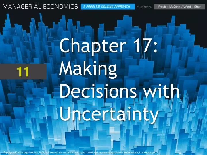 chapter 17 making decisions with uncertainty