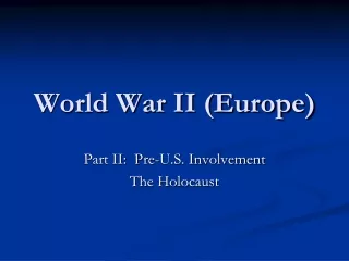 World War II (Europe)