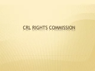 CRL Rights Commission