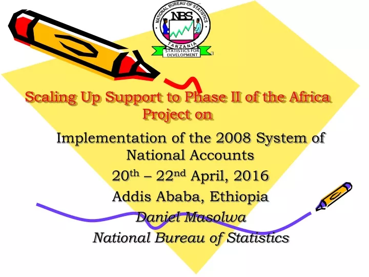 scaling up support to phase ii of the africa project on