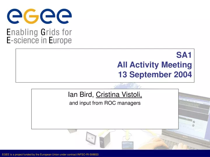 sa1 all activity meeting 13 september 2004