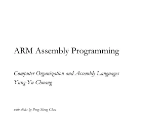 ARM Assembly Programming