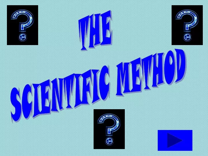 the scientific method