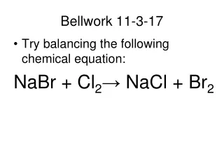 Bellwork 11-3-17