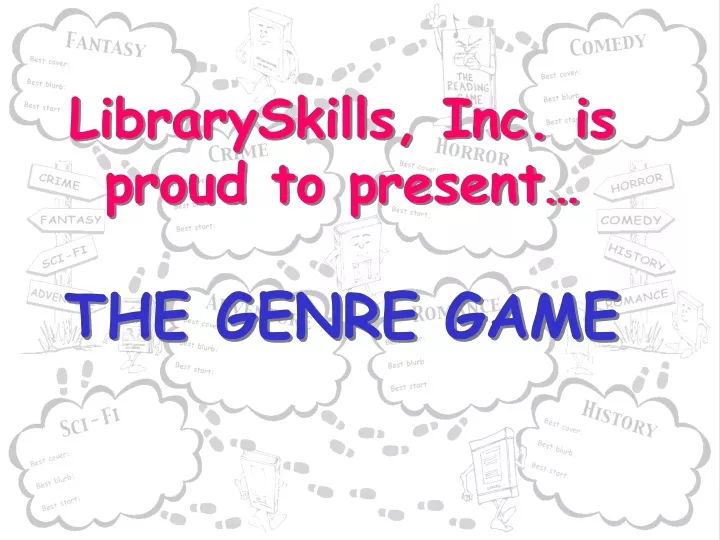 libraryskills inc is proud to present the genre game