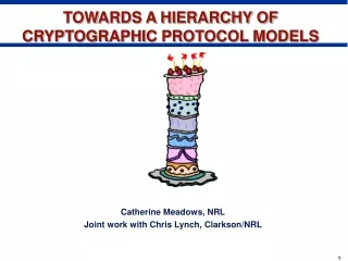 TOWARDS A HIERARCHY OF CRYPTOGRAPHIC PROTOCOL MODELS