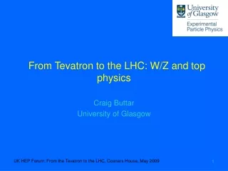 From Tevatron to the LHC: W/Z and top physics