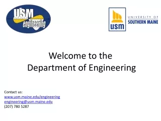 Welcome to the  Department of Engineering