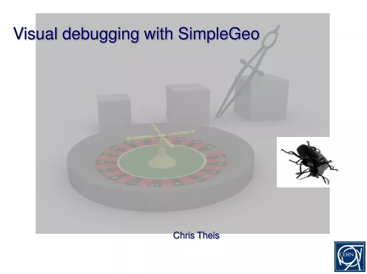 visual debugging with simplegeo