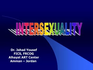 INTERSEXUALITY