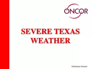 SEVERE TEXAS WEATHER