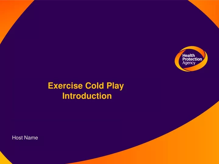 exercise cold play introduction