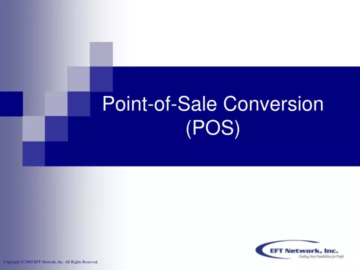 point of sale conversion pos