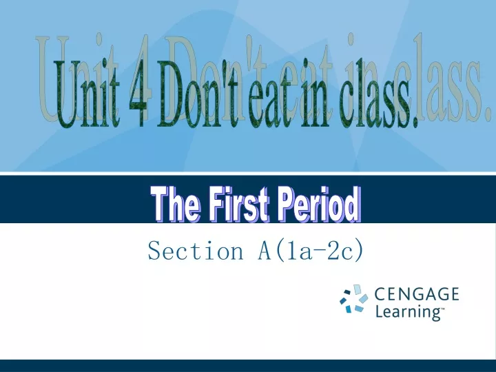 unit 4 don t eat in class