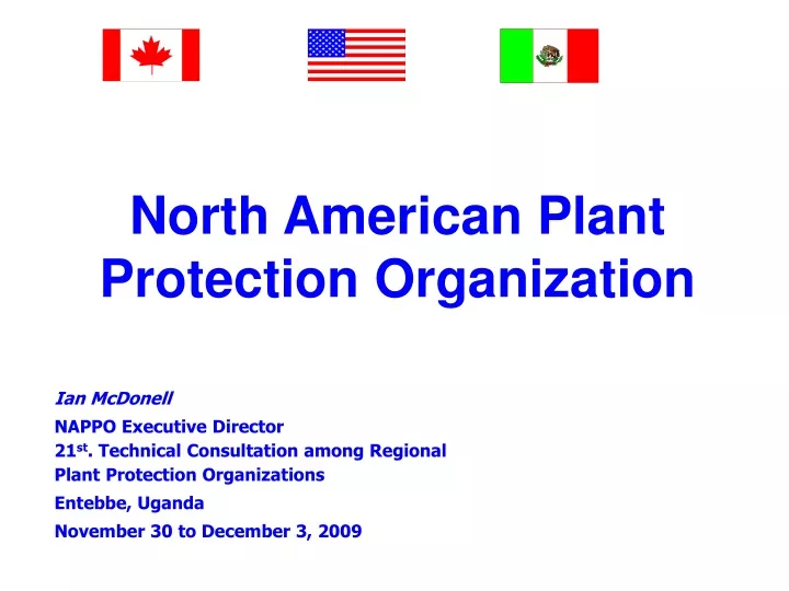 north american plant protection organization