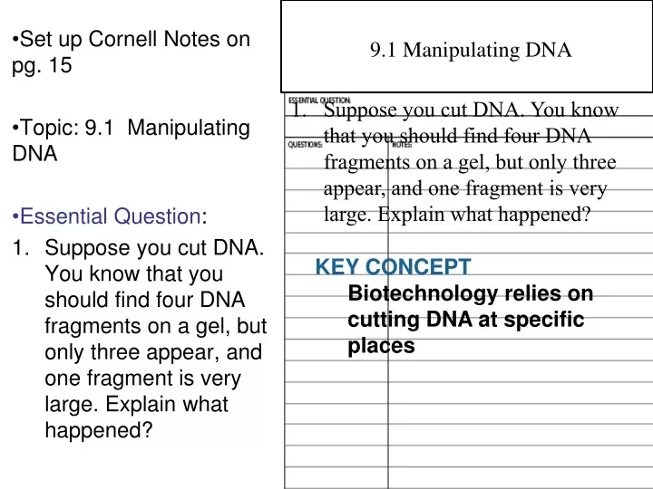 9 1 manipulating dna