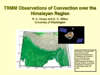 TRMM Precipitation Radar Data Set Used in This Study