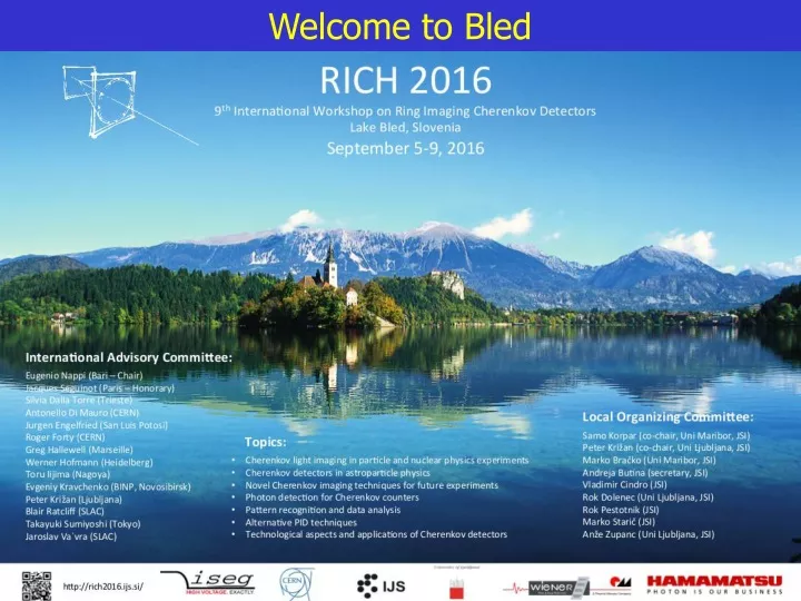 welcome to bled