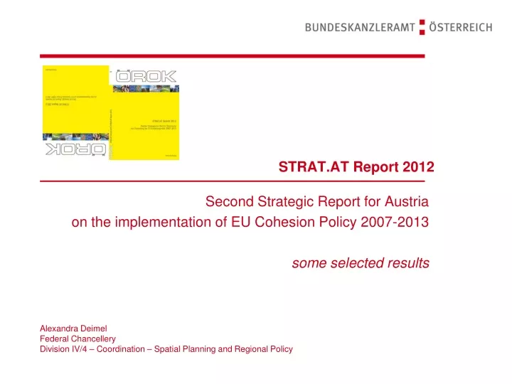 strat at report 2012