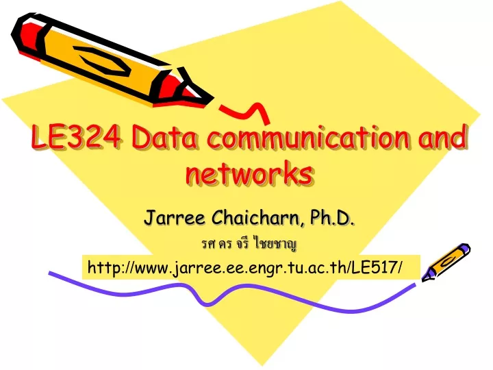 le324 data communication and networks