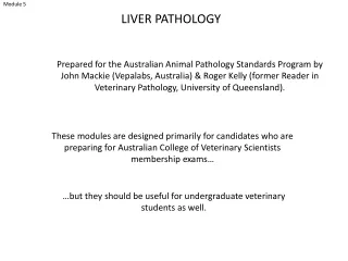 …but they should be useful for undergraduate veterinary students as well.