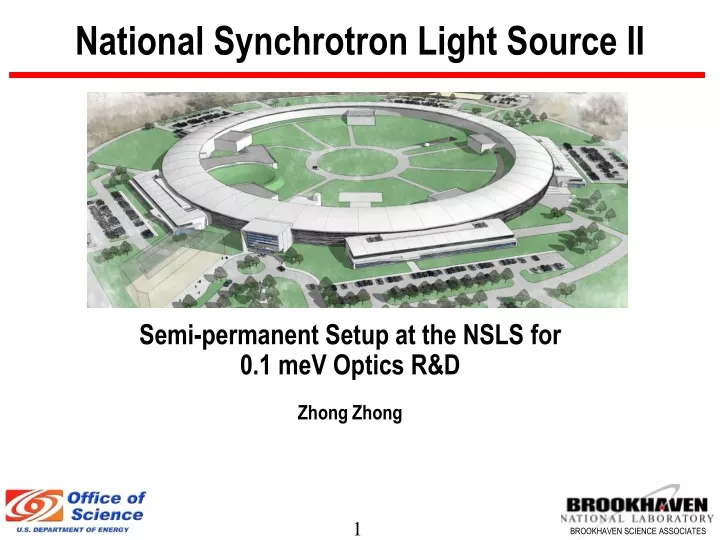 national synchrotron light source ii