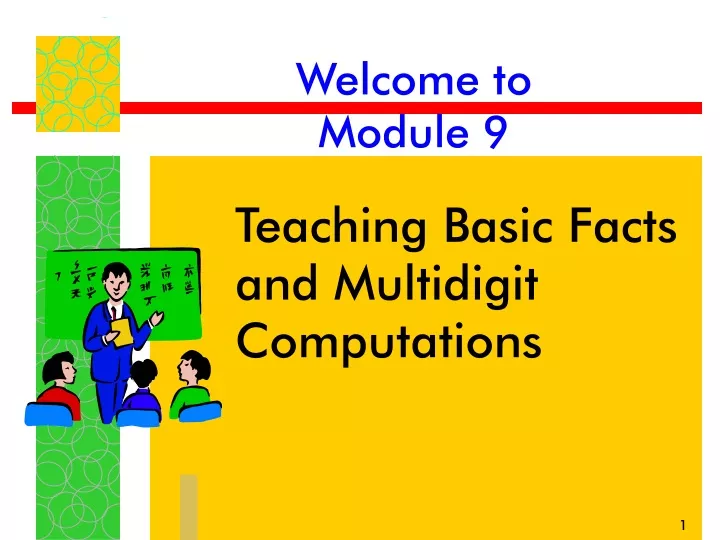 welcome to module 9