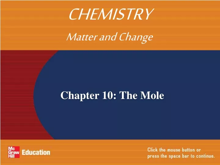 chemistry matter and change