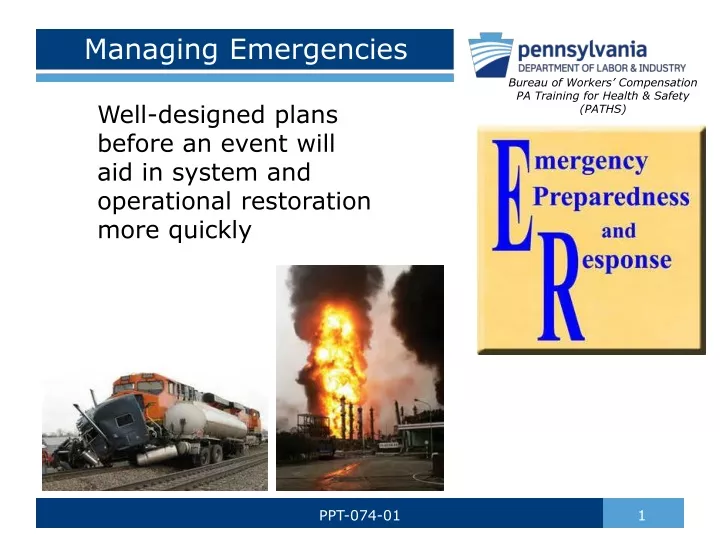 managing emergencies