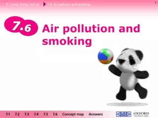 Air pollution and smoking