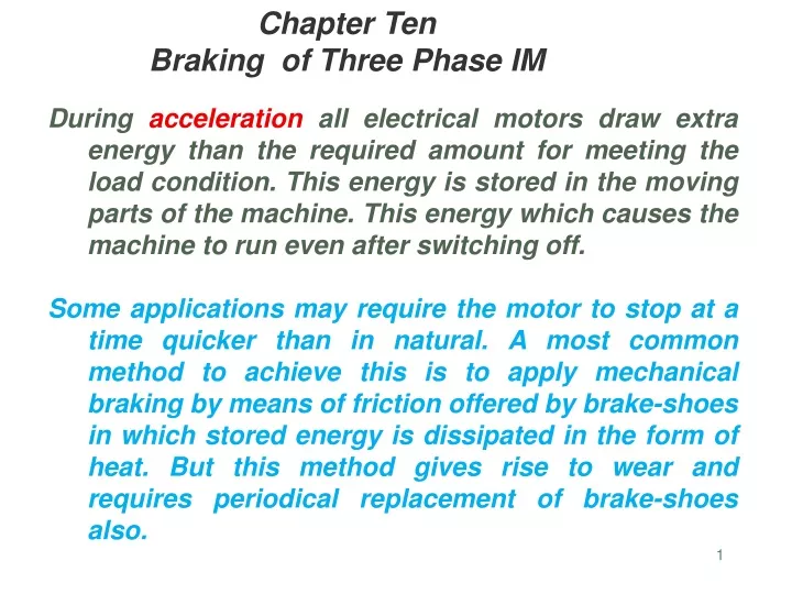 chapter ten braking of three phase im