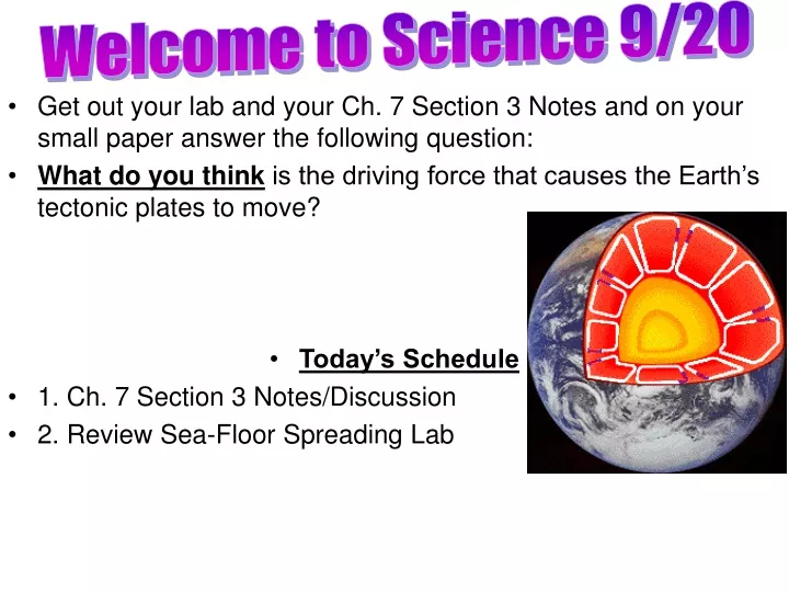 welcome to science 9 20