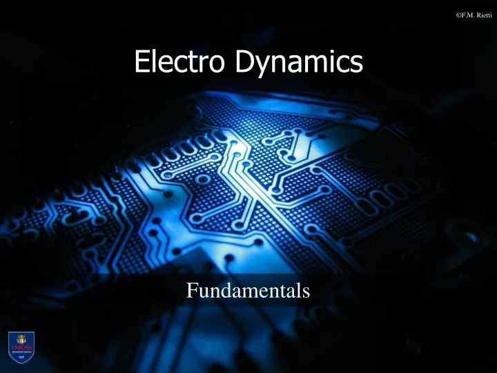 electro dynamics