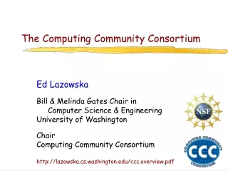 The Computing Community Consortium
