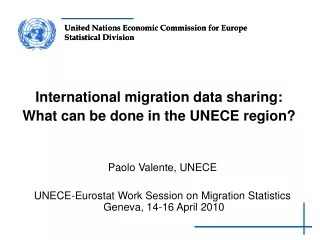 International migration data sharing:  What can be done in the UNECE region?