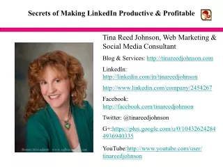 Secrets of Making LinkedIn Productive &amp; Profitable