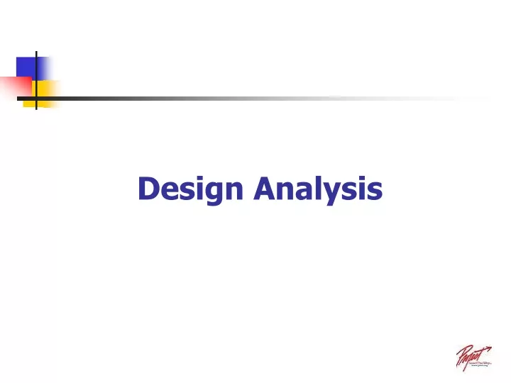design analysis