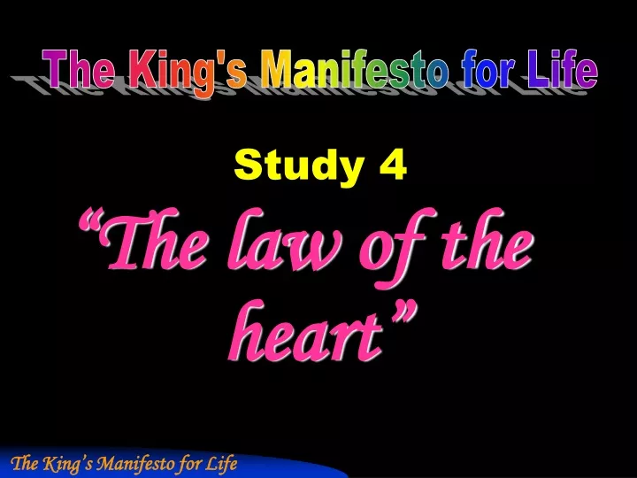 the law of the heart