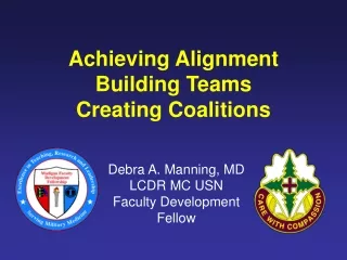 Achieving Alignment Building Teams Creating Coalitions